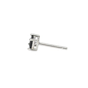 Mabina Orecchino in argento con zircone nero quadrato 563619
